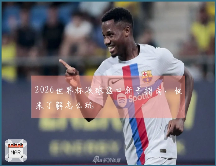 2026世界杯滚球盘口新手指南，快来了解怎么玩